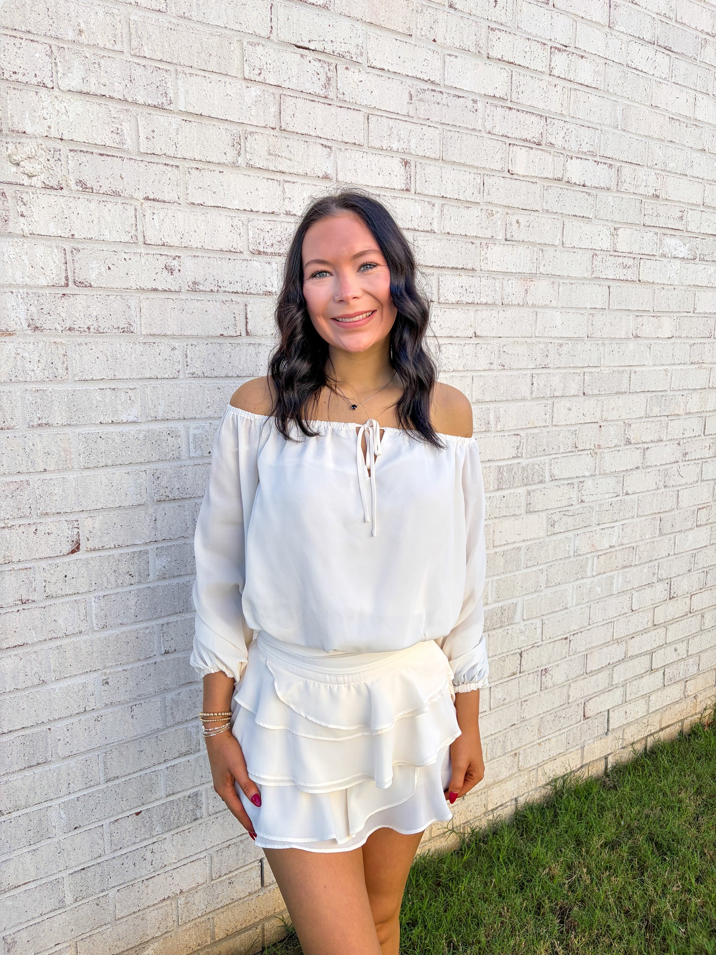 Campbell Ruffle Mini Skirt