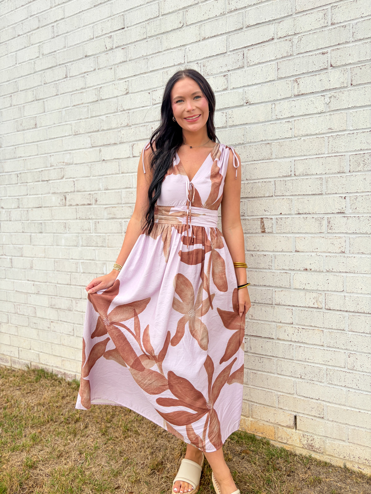 Andi Floral Midi Dress
