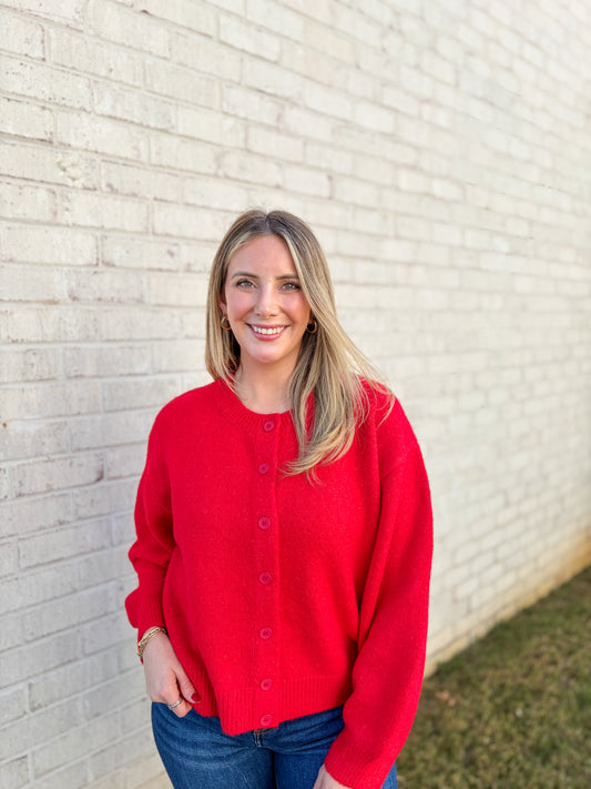 Casual Button Up Cardigan