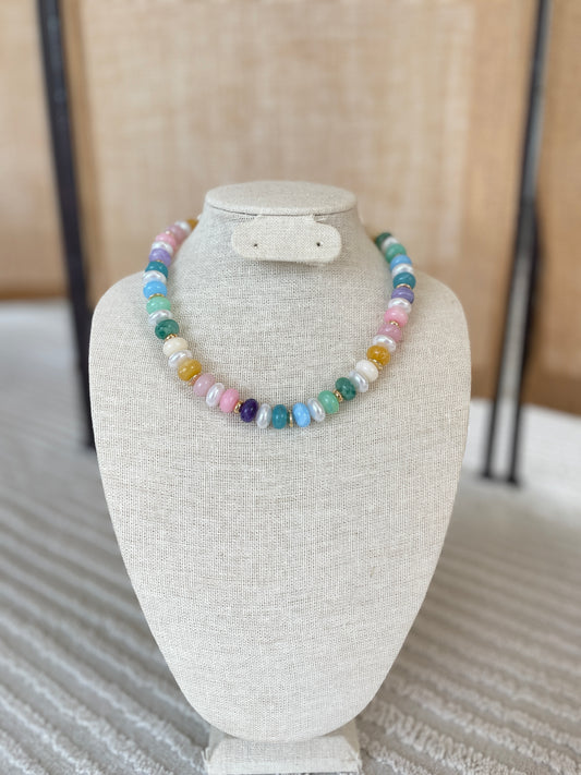 Candy Land Beaded Necklace