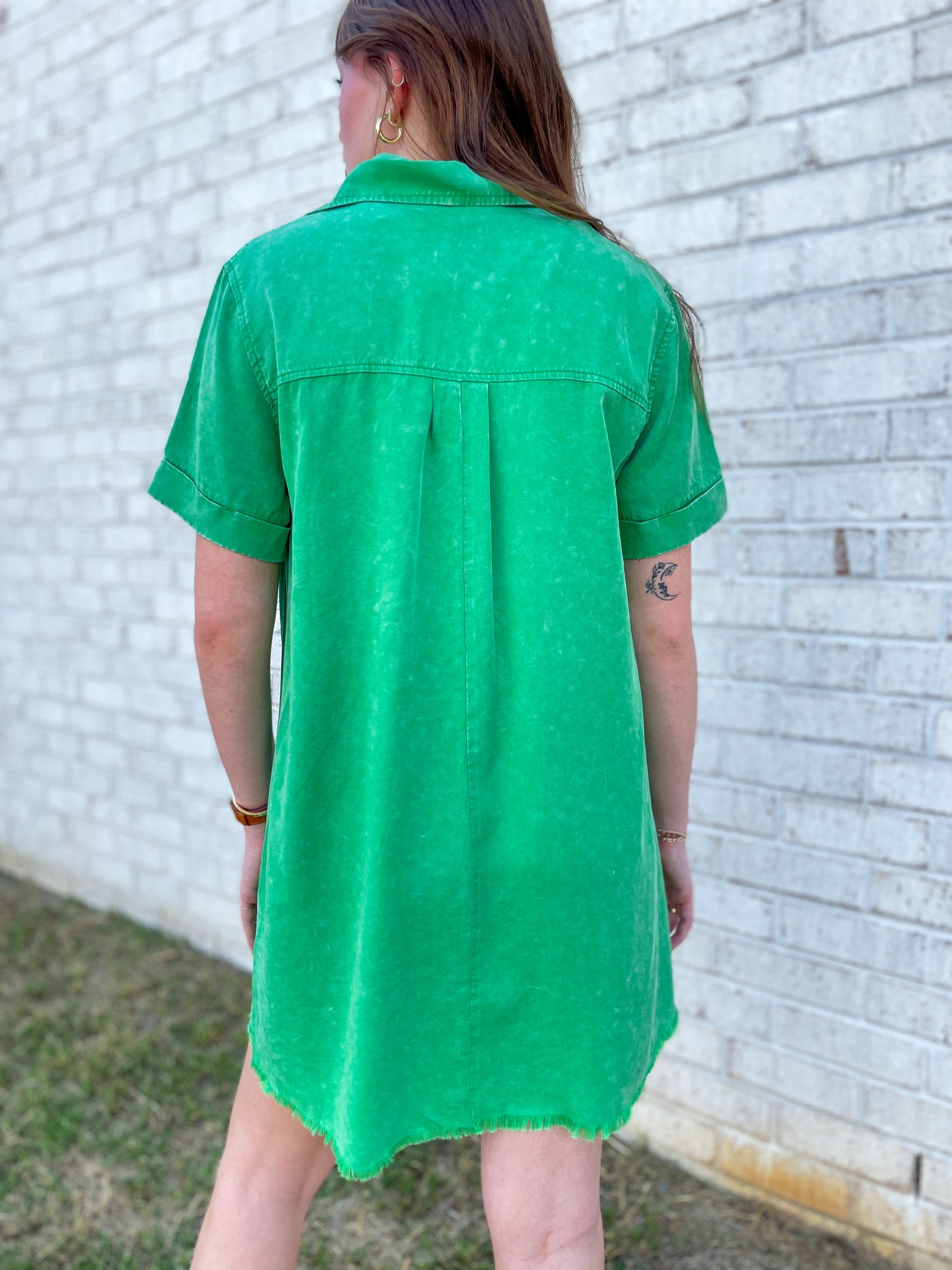 Lightweight Pocket Tee Dress