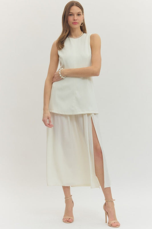 Rosetta Layered Maxi Dress