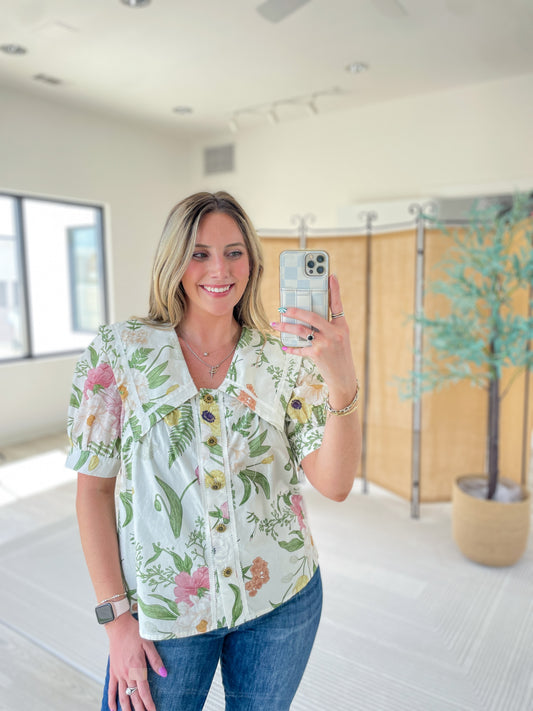 Suzanna Printed Top