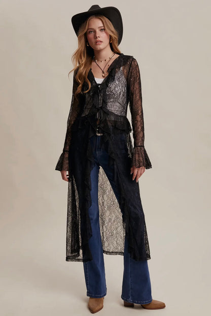 Dixie Lace Tie Overlay