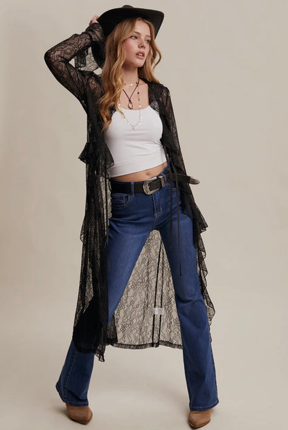 Dixie Lace Tie Overlay