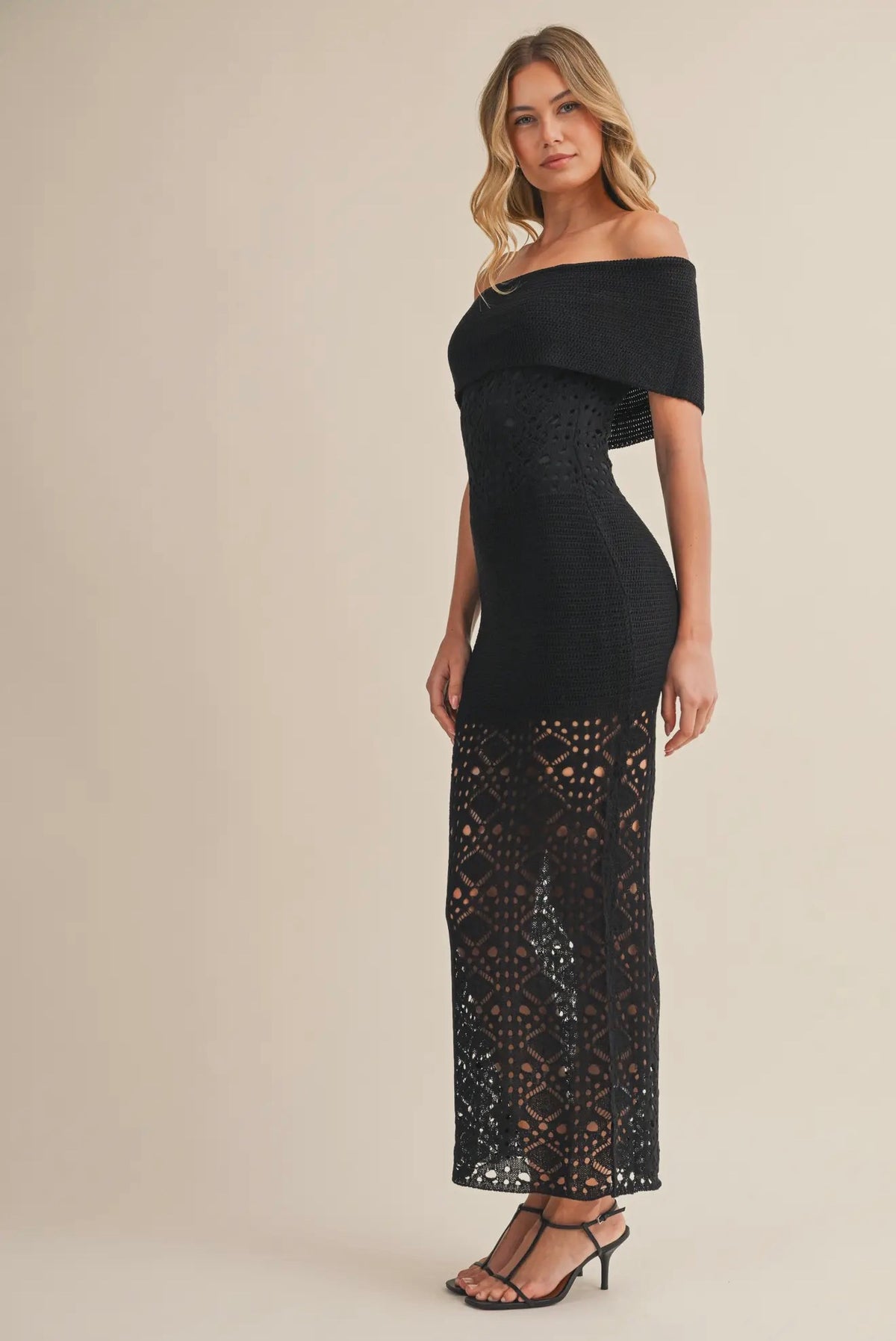 Knit Bodycon Maxi Dress