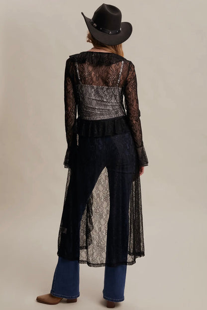 Dixie Lace Tie Overlay