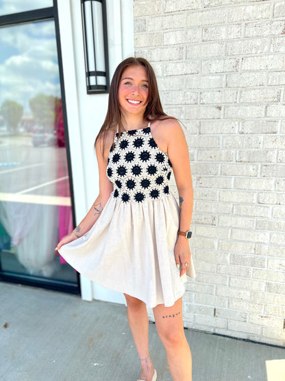 Candace Crochet Dress