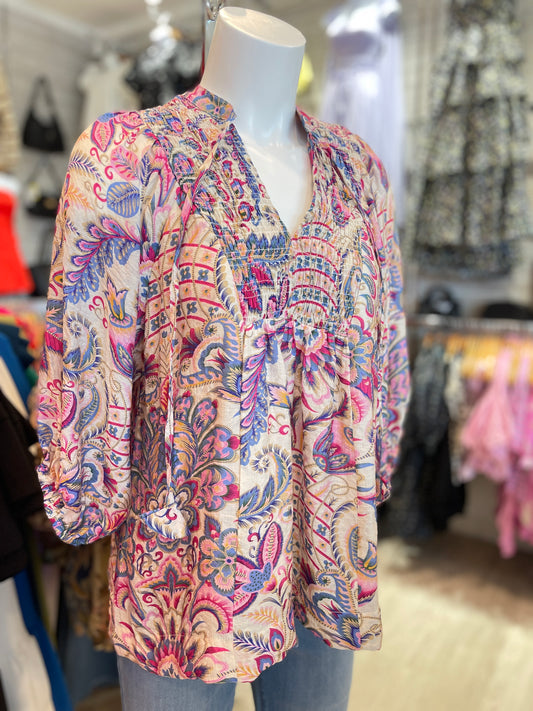 Ohana V-Neck Blouse