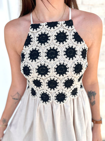 Candace Crochet Dress