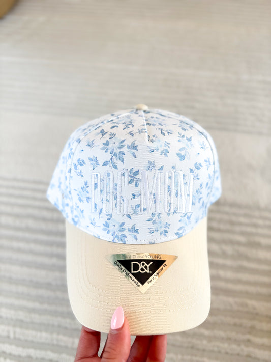 Floral Dog Mom Trucker Hat