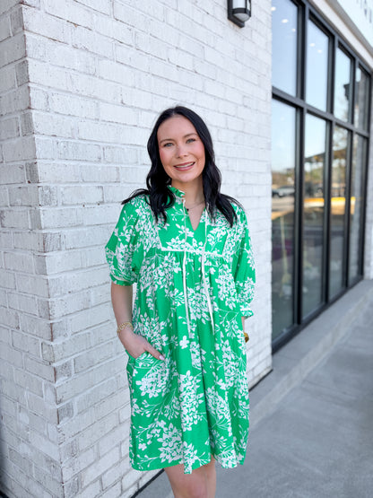 Gracie Patterned Dress