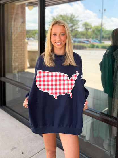 USA Reversible Mock Neck