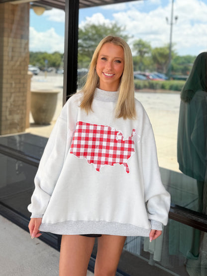 USA Reversible Mock Neck