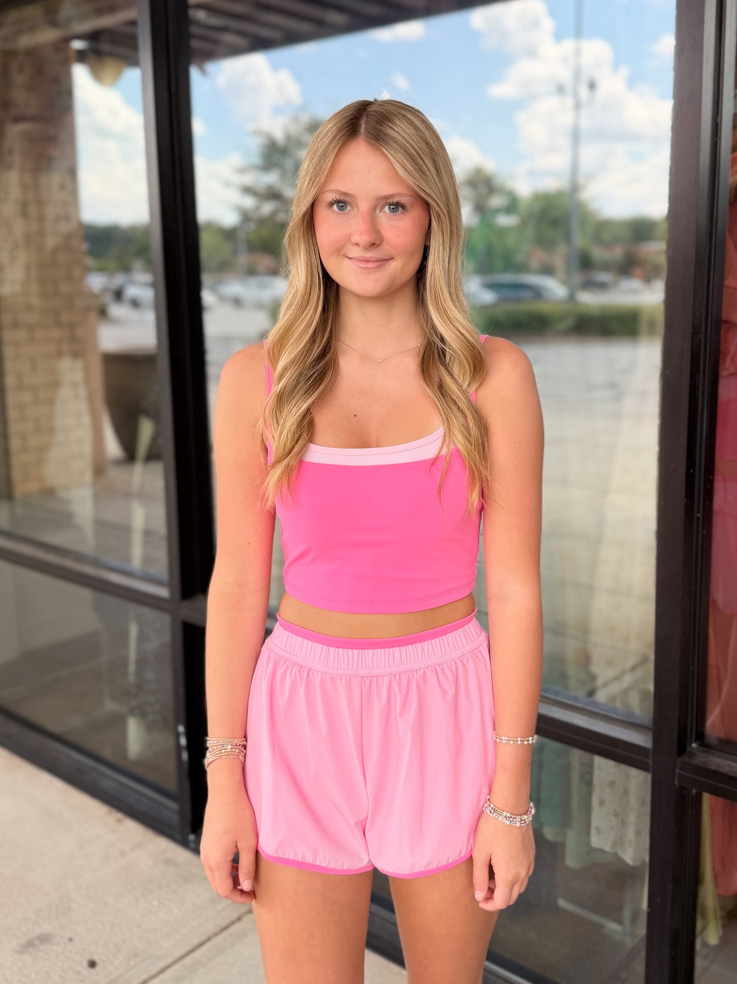 Double Layered Athletic Shorts