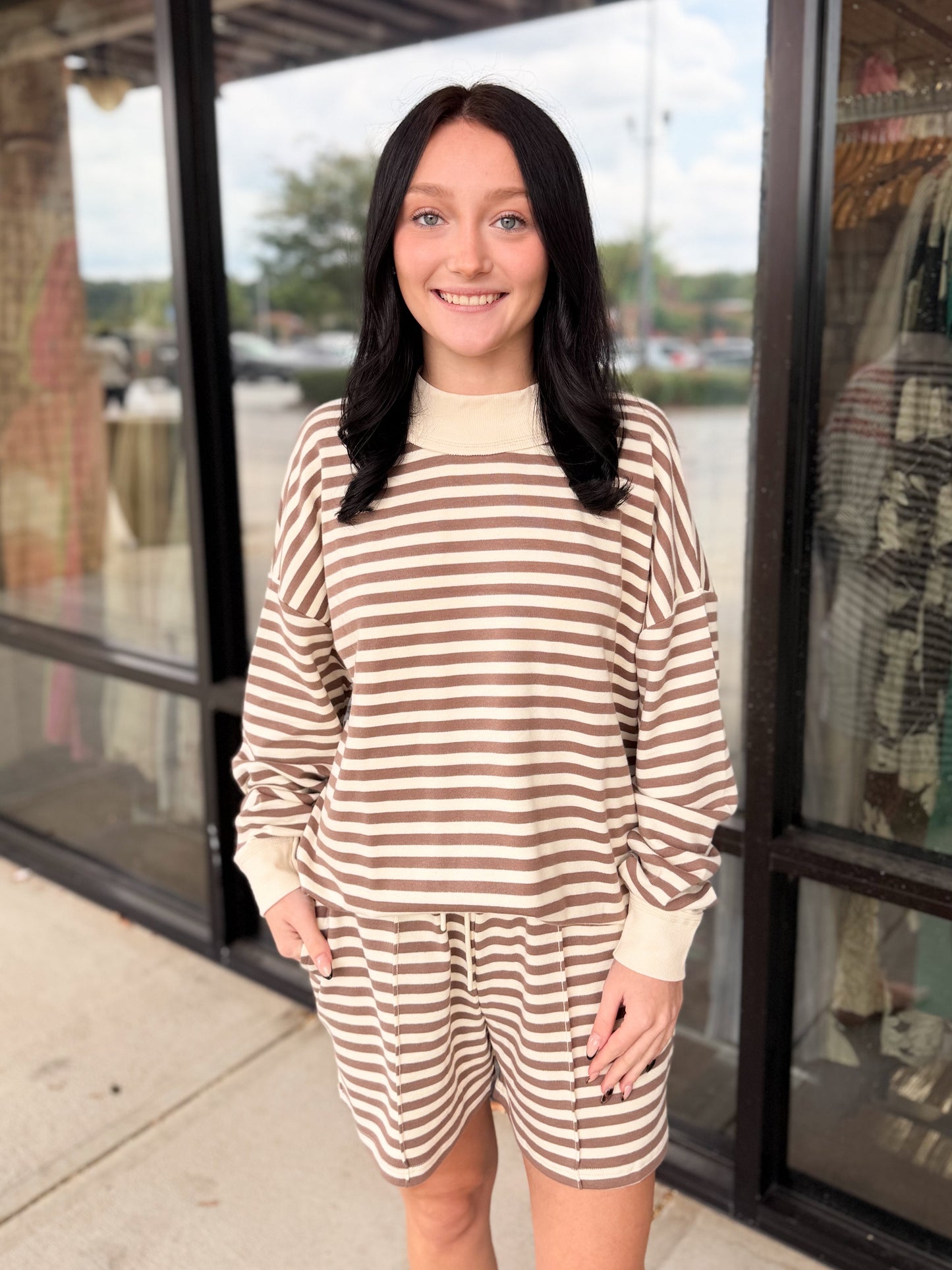 Finn Striped Shorts Set