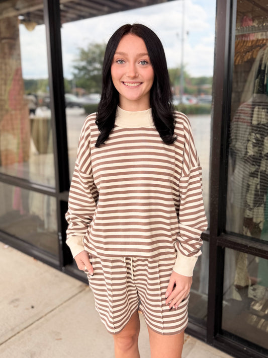 Finn Striped Shorts Set