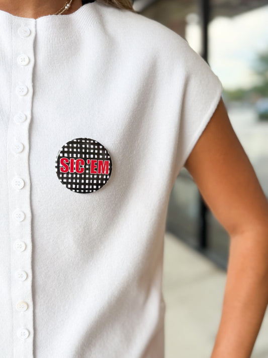 Sic ‘Em Gameday Pin