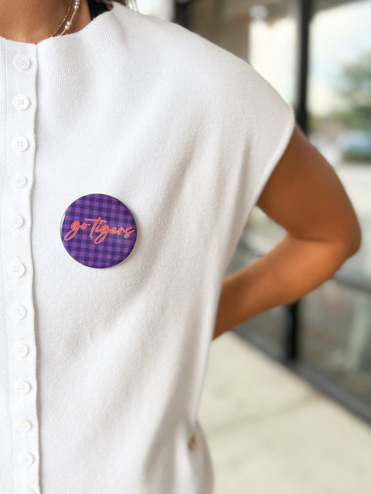 Go Tigers Gameday Pin