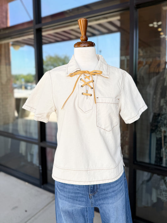 Ryatt Front Pocket Top