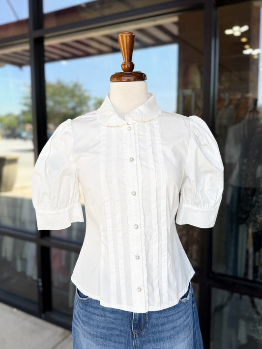 Coast Button Up Top