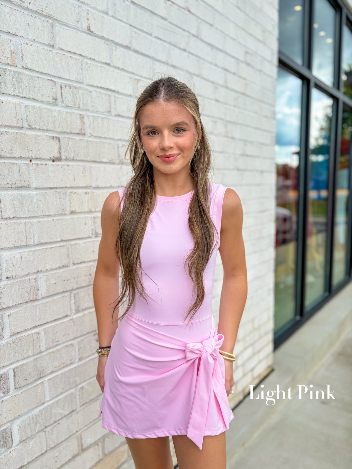 Front Tie Athletic Dress