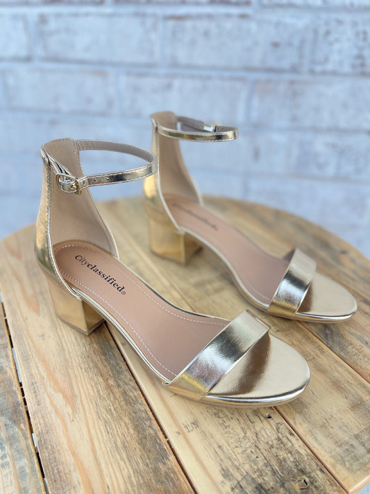 Weekend Gold Heel