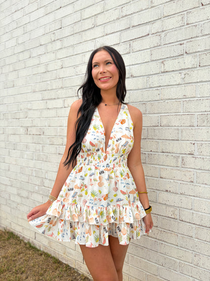 Tourist Icon Mini Dress