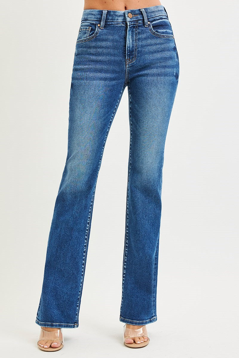 Risen Boot Cut Jeans
