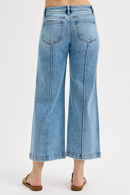 Risen Mid Rise Cropped Jean