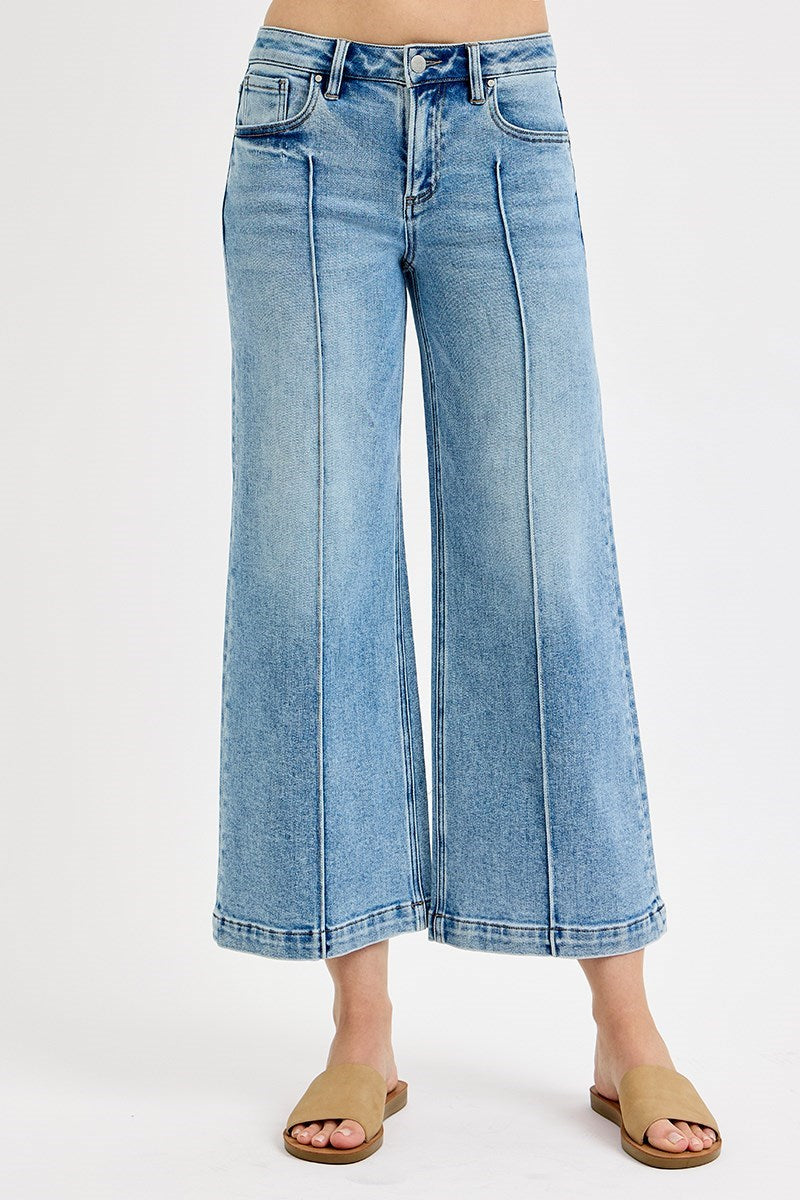 Risen Mid Rise Cropped Jean
